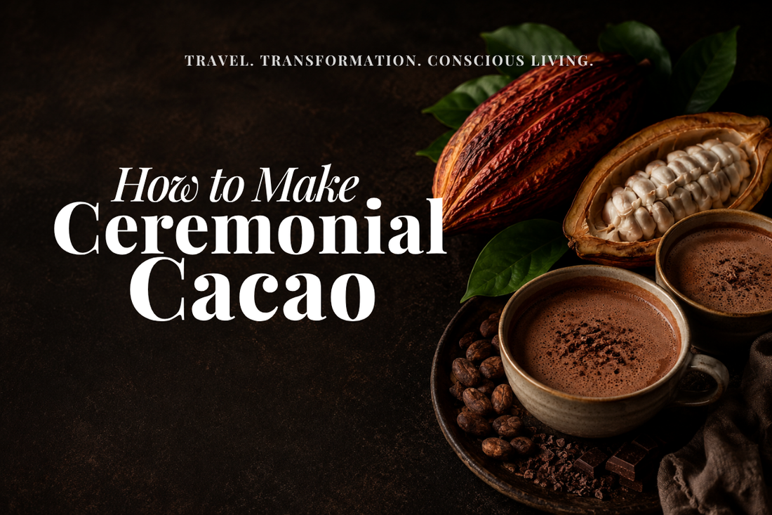 How to Make Ceremonial Cacao from a Fresh Cacao Pod